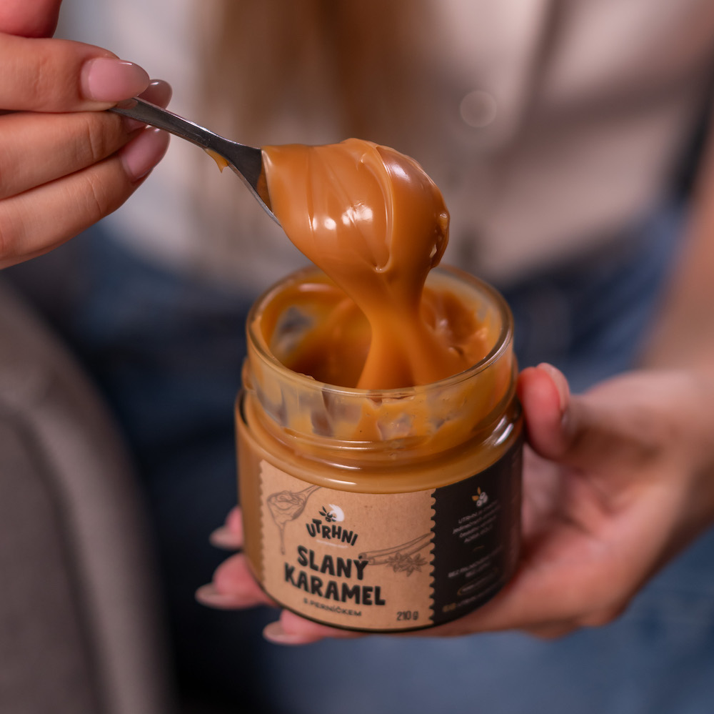 Slaný karamel s perníčkem 210g