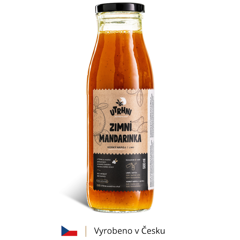 Zimní mandarinka - Ovoce na Horký nápoj 500ml