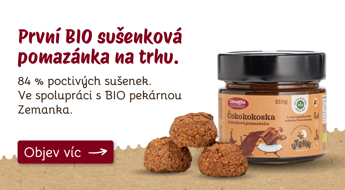 BIO sušenkové máslo Zemanka